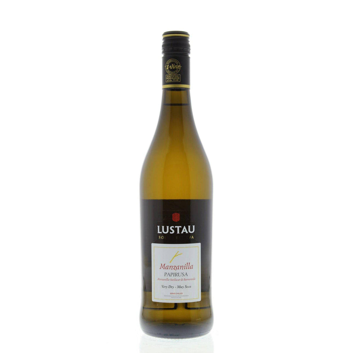Emilio Lustau Light Manzanilla ‘Papirusa’ Solera Reserva (screw cap) NV-Dessert, Sherry & Port-World Wine