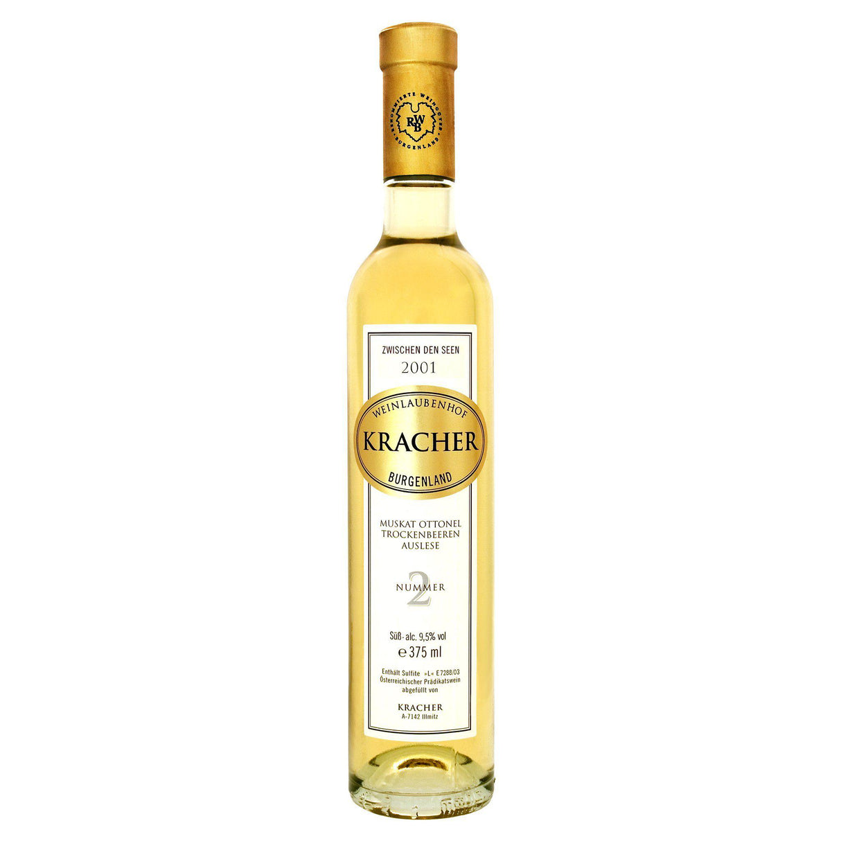 Kracher TBA # 2 Zwischen Den Seen 375ml 2001-White Wine-World Wine