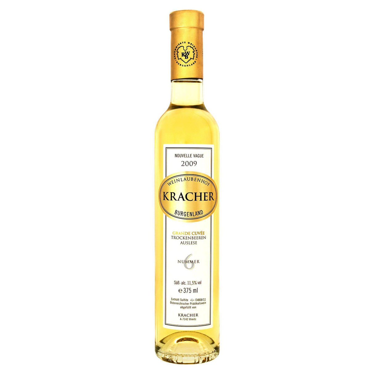 Kracher TBA # 6 Grand Cuvee Nouvelle Vague 375ml 2009-Dessert, Sherry & Port-World Wine