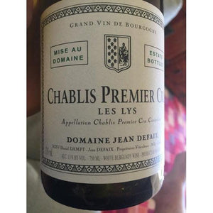 Domaine Jean Defaix Chablis 1er Cru 'Les Lys' (screw cap) 2023
