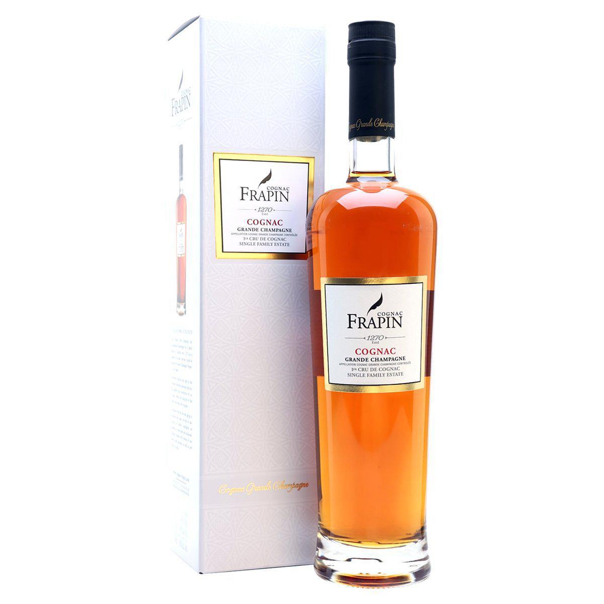 Frapin Cognac 1270 Grande Champagne - 1 Litre-Spirits-World Wine
