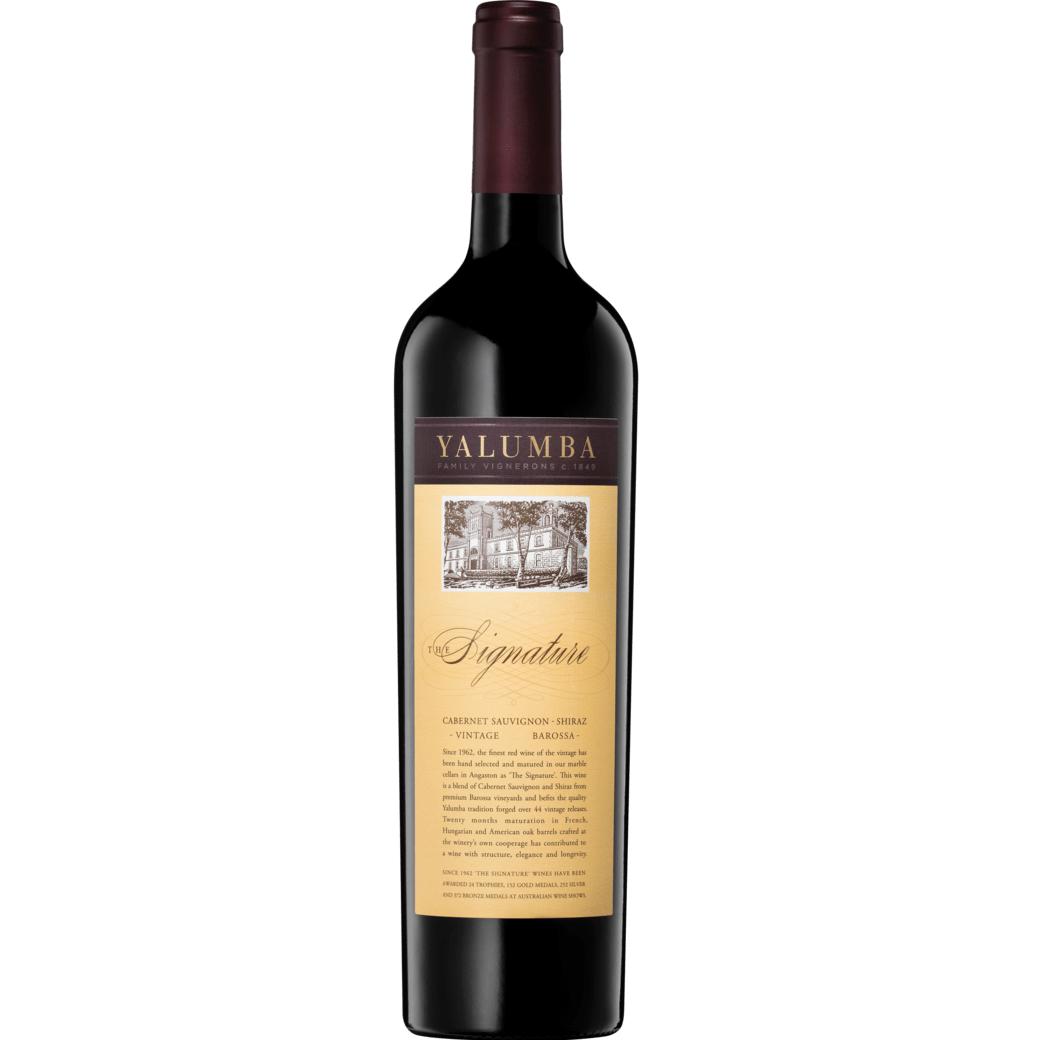 Yalumba The Signature Cabernet Sauvignon & Shiraz 375ml 2021-Red Wine-World Wine