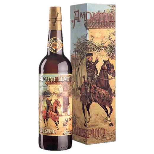 Valdespino Contrabandista Amontillado Sherry Gift Box NV-Dessert, Sherry & Port-World Wine