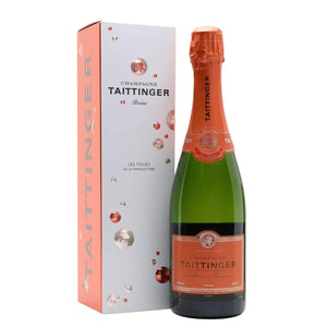 Champagne Taittinger Folies de la Marquetterie Gift Box NV