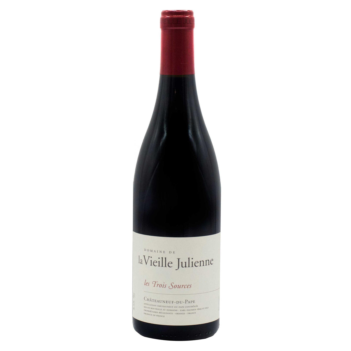Domaine de la Vieille Julienne Châteauneuf-du-Pape les Trois Sources 2020-Red Wine-World Wine