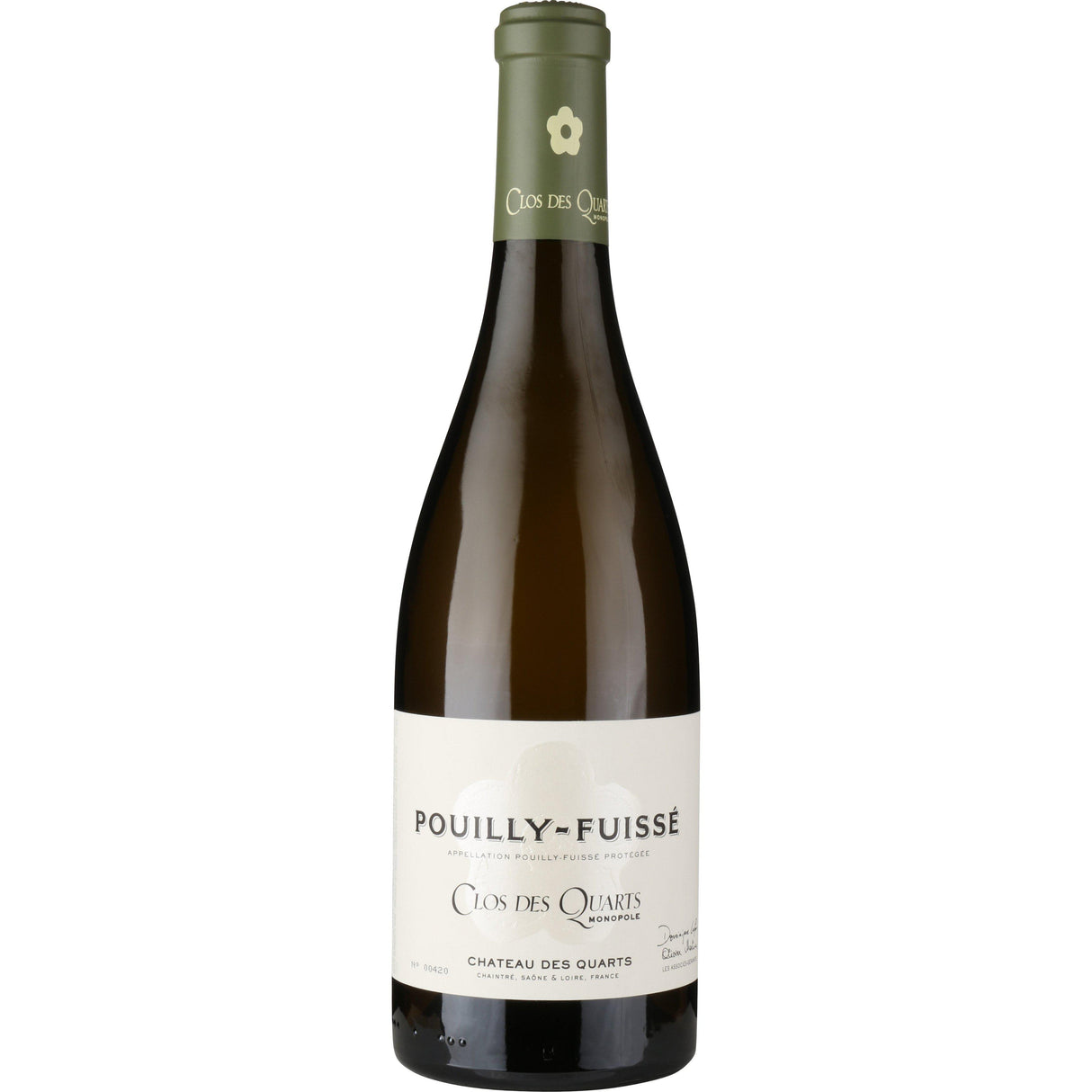 Chateau Des Quarts Pouilly Fuisse 'Clos des Quarts' 2023-White Wine-World Wine