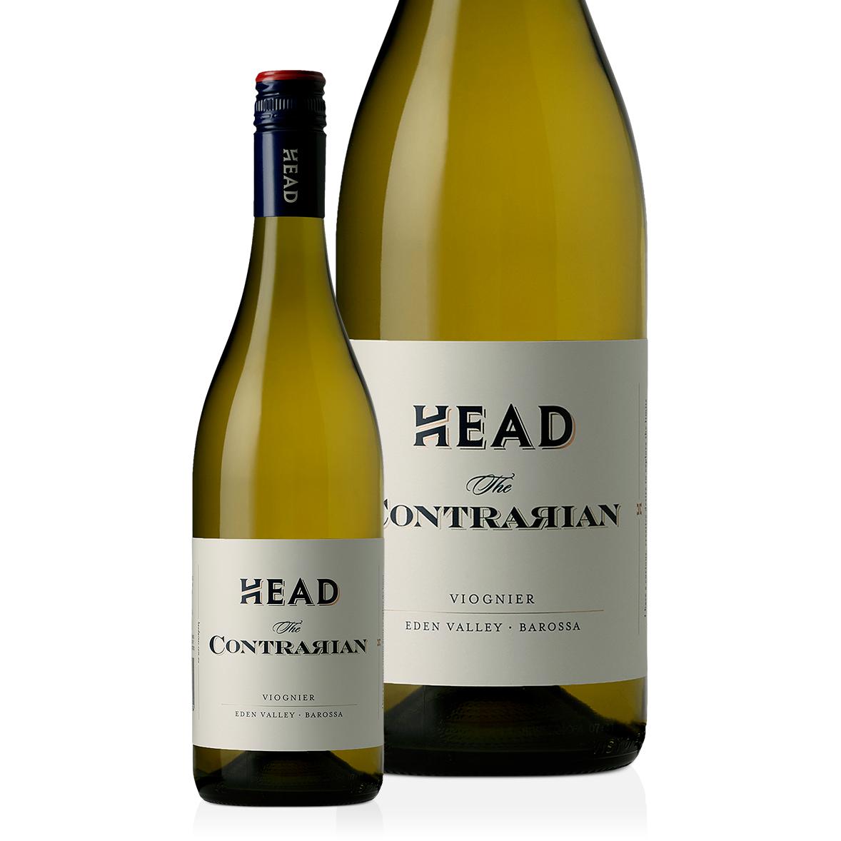 Head Wines The Contrarian Viognier 2023-White Wine-World Wine