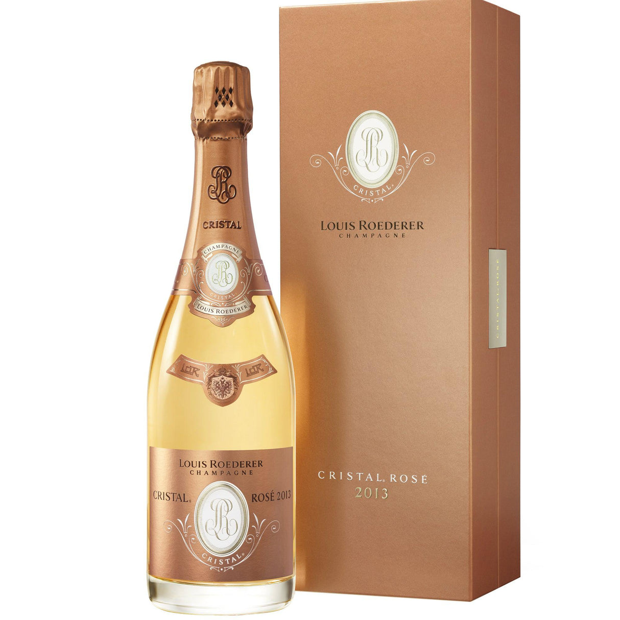 Louis Roederer Cristal Rosé Premium Gift Box (very limited) 2013-Champagne & Sparkling-World Wine