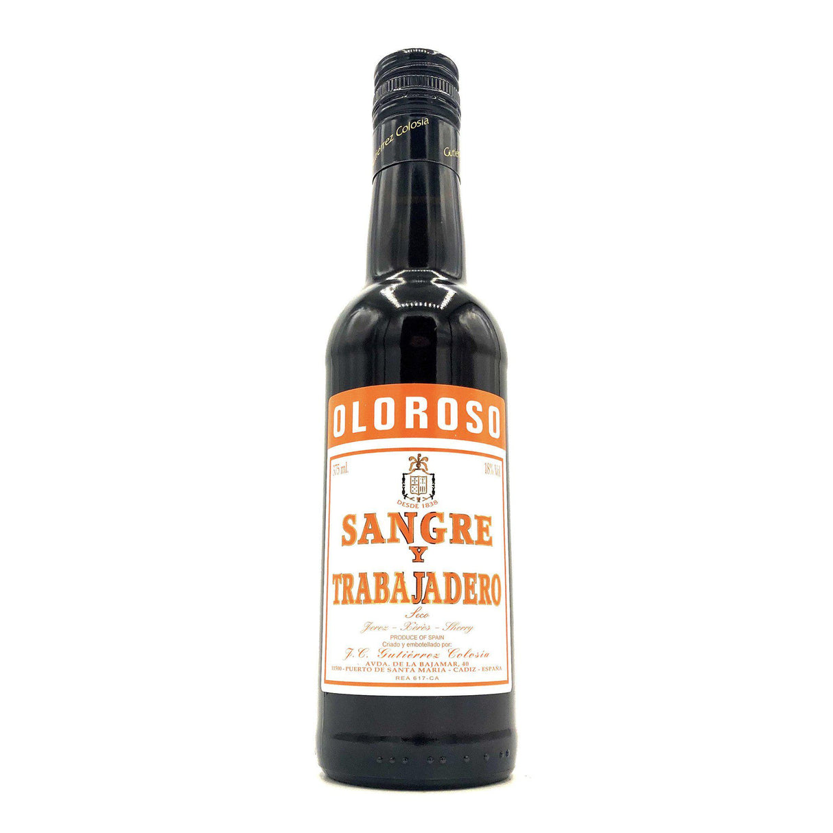 Gutierrez Colosia Oloroso 375ml NV-Dessert, Sherry & Port-World Wine
