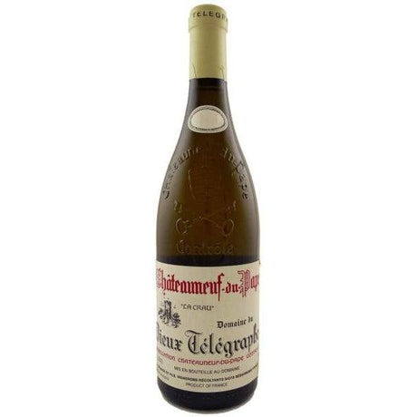 Domaine Du Vieux Télégramme Châteauneuf-du-Pape La Crau Blanc 375ml 2016-White Wine-World Wine