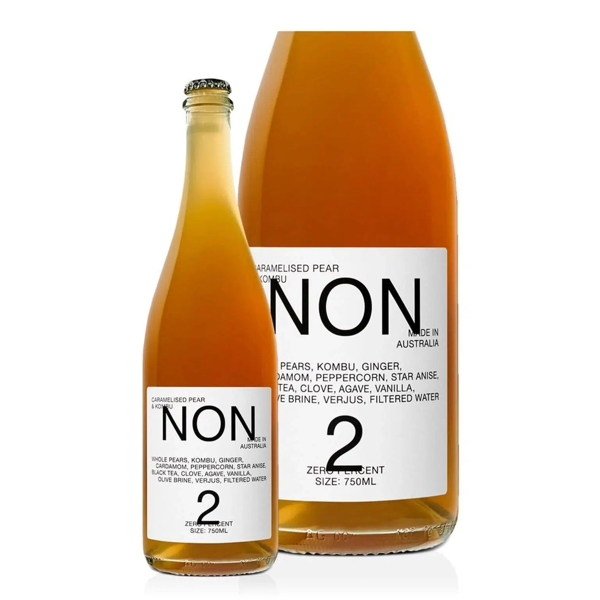NON 2 Caramelised Pear & Kombu-Non Alcoholic Wine-World Wine