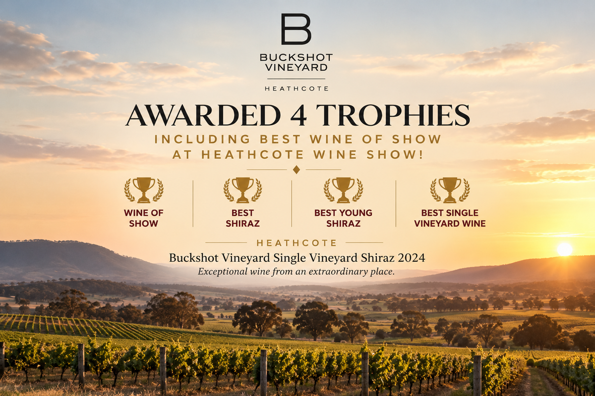 Best in Show at Heathcote Wine Show 🏆