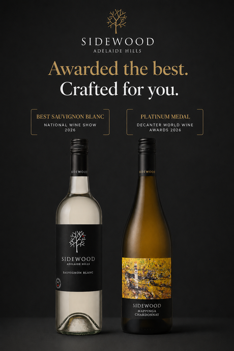 Best Sauvignon Blanc in Australia + Decanter Platinum Winning Chardonnay!