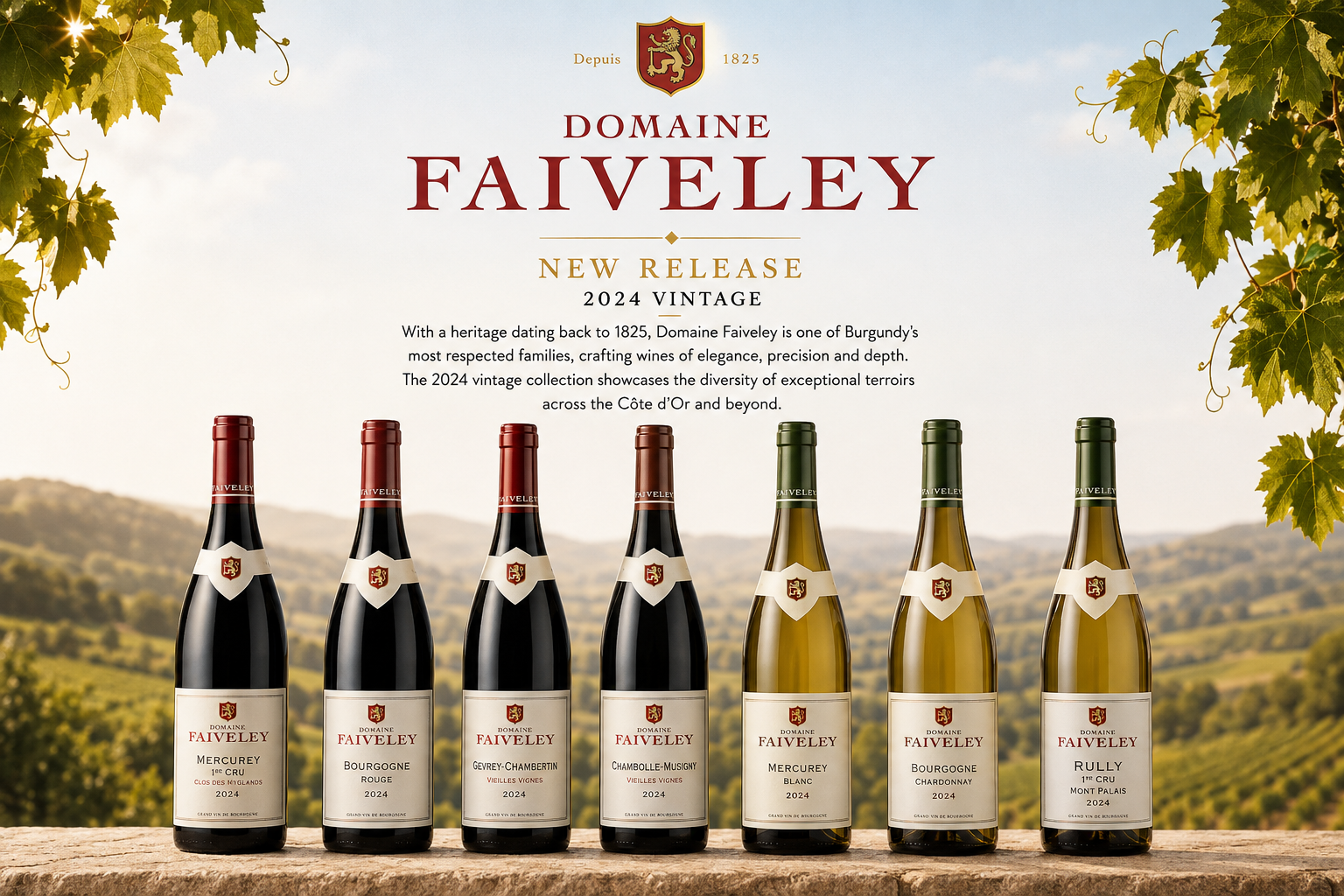 Domaine Faiveley New Releases!