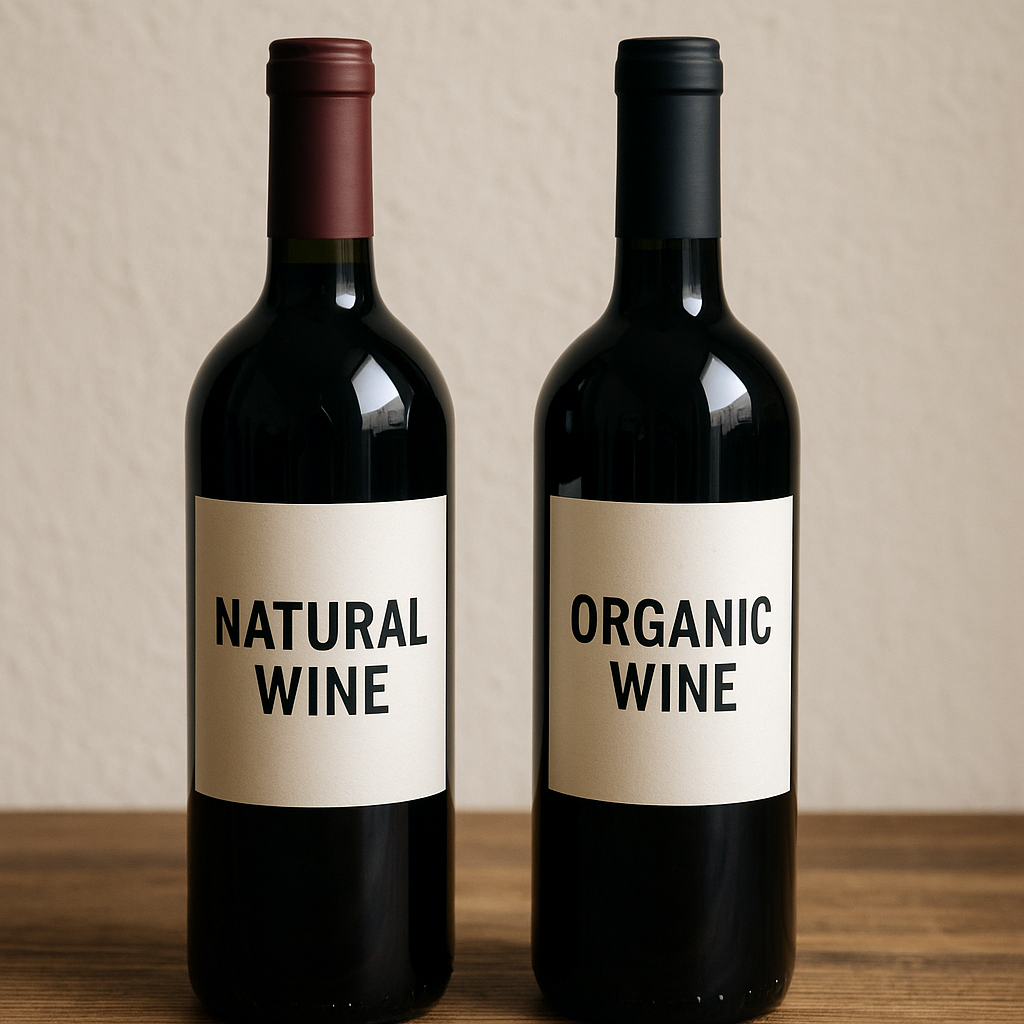 Natural Wines vs Organic Wines