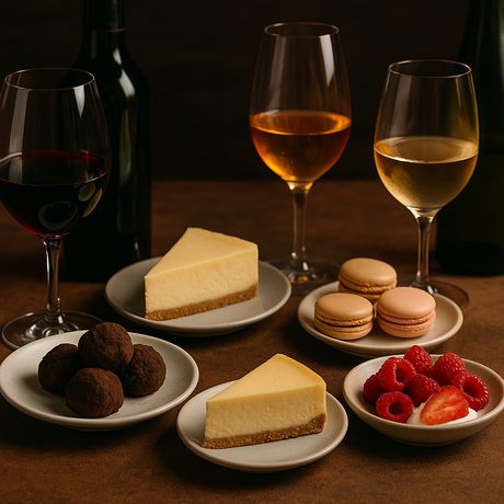 How to Pair Sweets with Wine