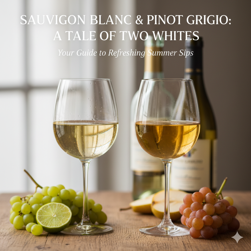 Sauvignon Blanc vs Pinot Grigio: What’s the Difference?
