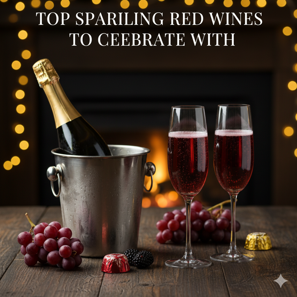 Top Sparkling Red Wines to Celebrate With