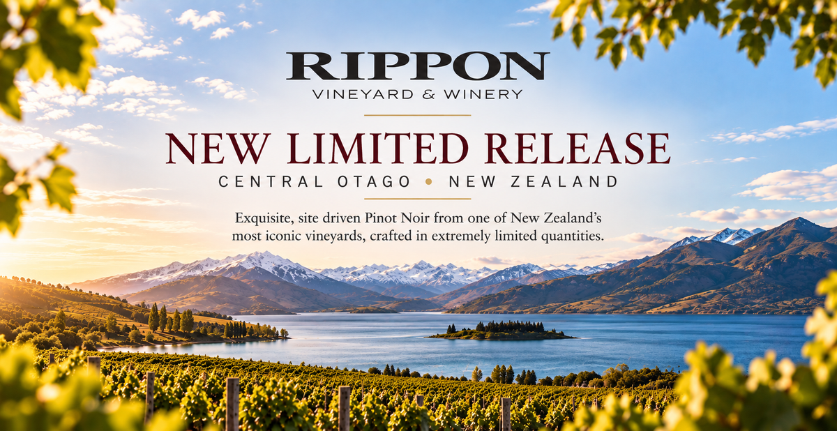 New Limited Release: Rippon 98pt, 97pt Pinots