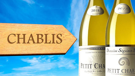 Chablis highly rated, under $35, just arrived, perfect for summer!