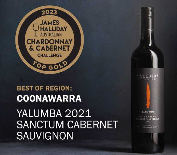 Back in stock! Top Coonawarra Cab of 2023 - Halliday Cabernet Challenge