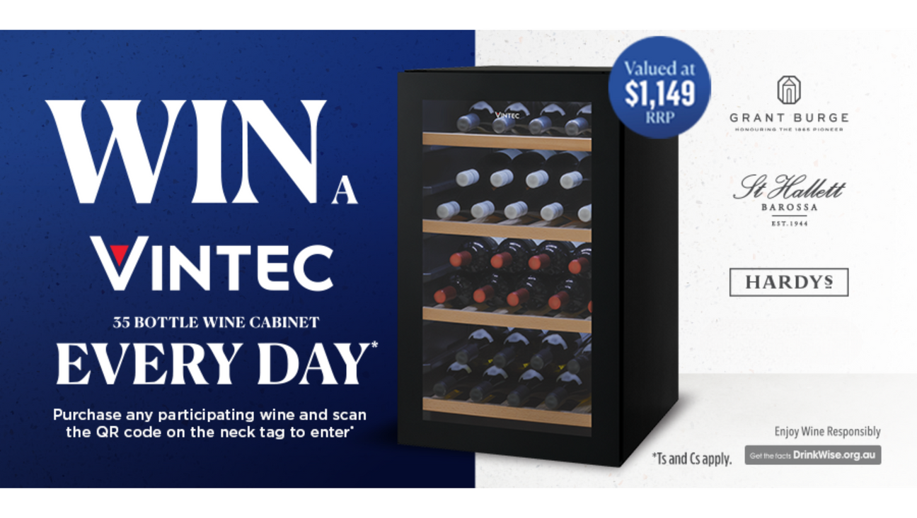 WIN A VINTEC WINE CABINET!