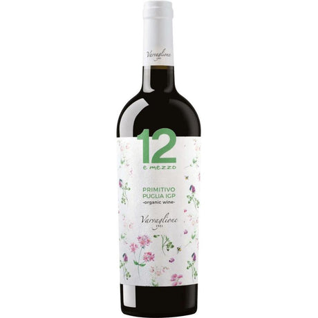 Varvaglione 1921 ‘12 E Mezzo’ Primitivo Puglia IGP Biologico 2022-Red Wine-World Wine