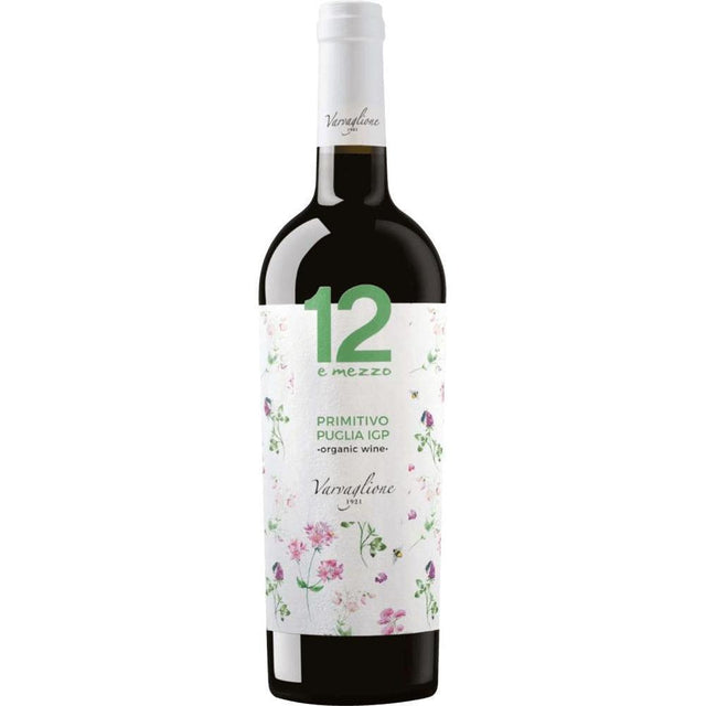 Varvaglione 1921 ‘12 E Mezzo’ Primitivo Puglia IGP Biologico 2022-Red Wine-World Wine