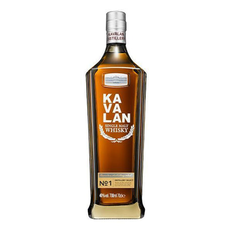 Kavalan Distillery Select No.1 Single Malt Whisky 40% 700ml-Spirits-World Wine