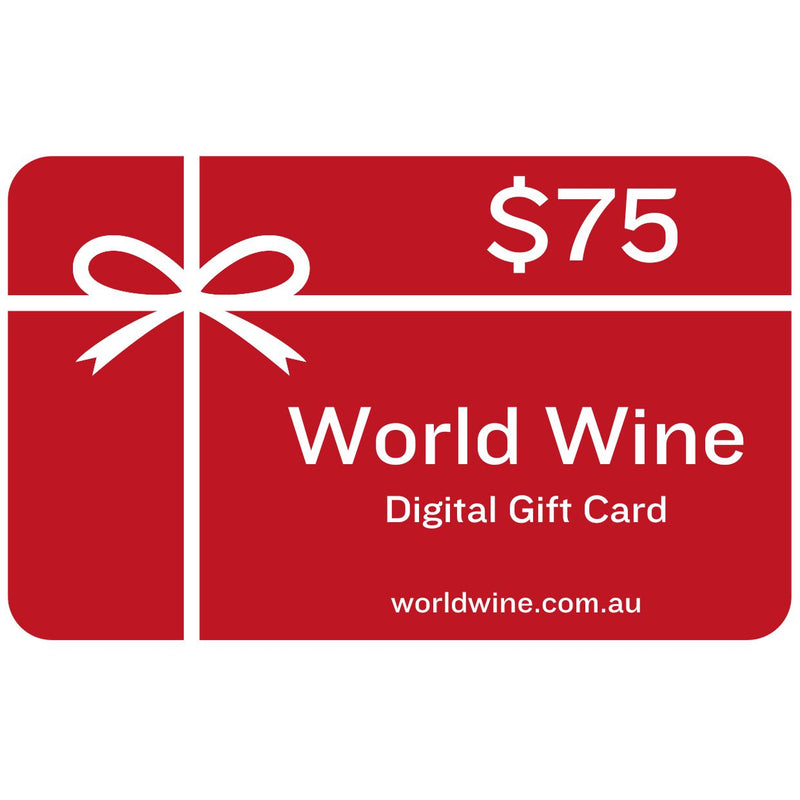 World Wine Digital Gift Card - $75-Gift Cards-World Wine
