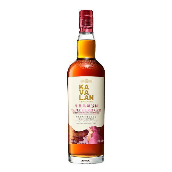 Kavalan Triple Sherry Cask Single Malt Whisky 40% 700ml-Spirits-World Wine