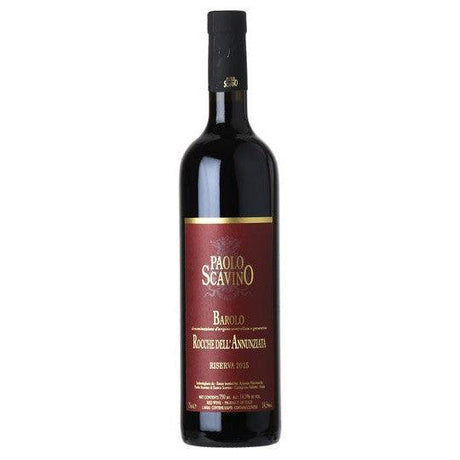 Paolo Scavino Barolo Riserva Rocche dell'Annunziata DOCG 2015-Red Wine-World Wine