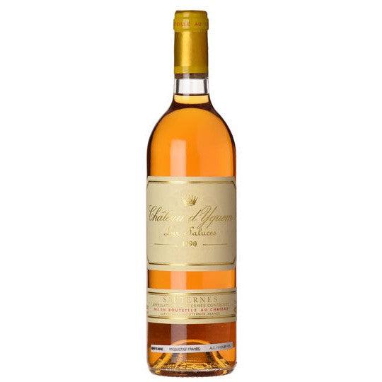 Chateau d’Yquem, 1er Supérieur G.C.C, 1855 Sauternes 1990-Dessert Wine-World Wine