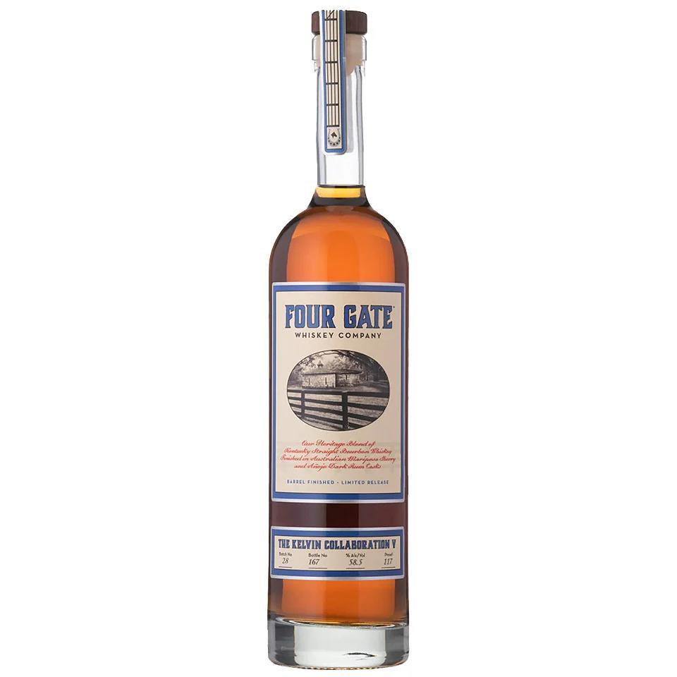 Four Gate Kelvin Collaboration V Limited Release Barrel Proof Bourbon 58.5% (Limited Release)-Spirits-World Wine