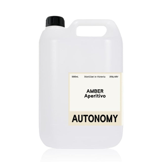 Autonomy Amber Aperitivo 25% 5L - Bulk-Spirit-World Wine