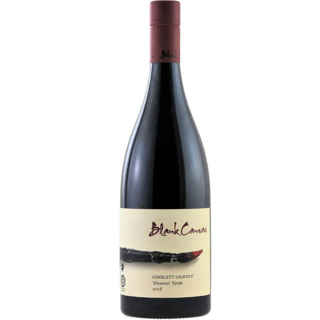 Blank Canvas Element Vineyard Gimblett Gravels Syrah 2018-Red Wine-World Wine