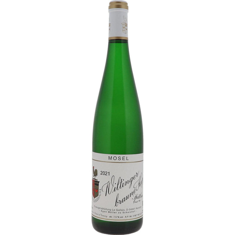 Weingut Egon Muller Wiltinger Braune Kupp Riesling Spätlese (screw cap) 2021-White Wine-World Wine