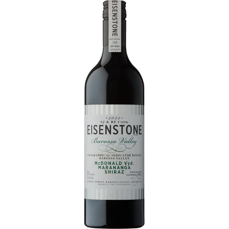 Eisenstone McDonald Vineyard Marananga Shiraz SV904 2022-Red Wine-World Wine