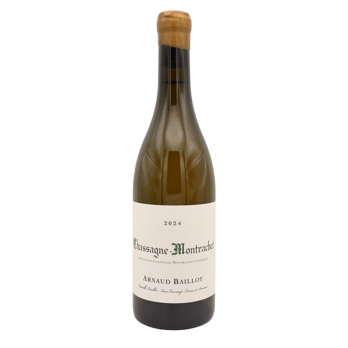 Arnaud Baillot Chassagne-Montrachet AC 2024-White Wine-World Wine