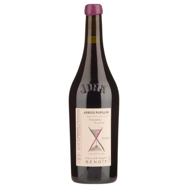 Cellier Saint Benoit Arbois Pupillin Gryphées Trousseau 2022-Red Wine-World Wine