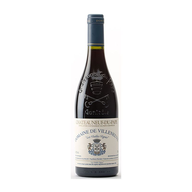 Domaine de Villeneuve Chateauneuf du Pape Les Vieilles Vignes 2013-Red Wine-World Wine