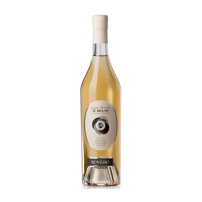 Rovero Grappa Piemonte Barricata Il Milin 500ml-Dessert, Sherry & Port-World Wine