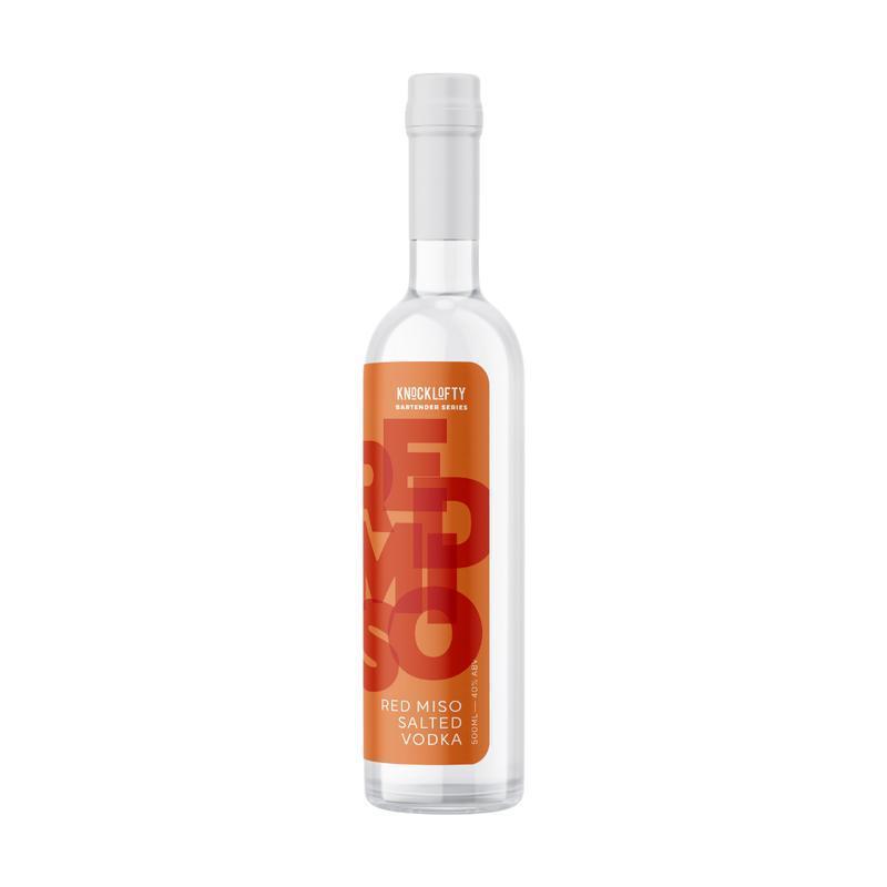 Knocklofty - Bartender Series - Red Miso Salted Vodka 40% 500ML-Spirit-World Wine