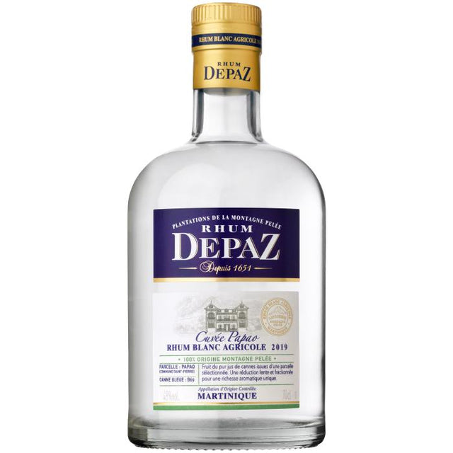 Depaz Cuvee Papao 2019 (White) 48% 700ml-Spirits-World Wine