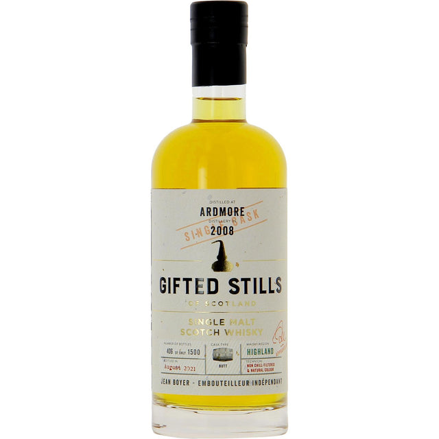 Jean Boyer Ardmore Distillery 2008 Single Malt Scotch Whisky 43% 700ml-Spirits-World Wine