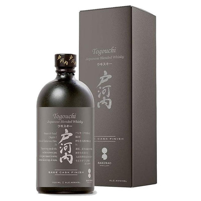 Togouchi Kiwami Sake Finish 40% 700ml-Spirits-World Wine