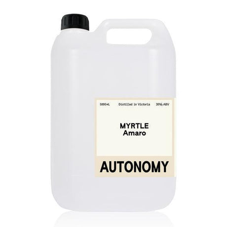 Autonomy Myrtle Amaro 30% 5L -Bulk-Spirit-World Wine