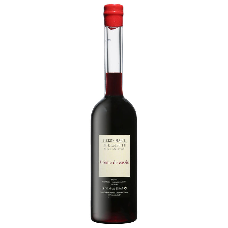 Pierre-Marie Chermette Crème de cassis (500ml)-Spirits-World Wine
