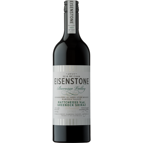 Eisenstone 'Mattcheoss' Vyd Greenock Shiraz SV901 2021-Red Wine-World Wine