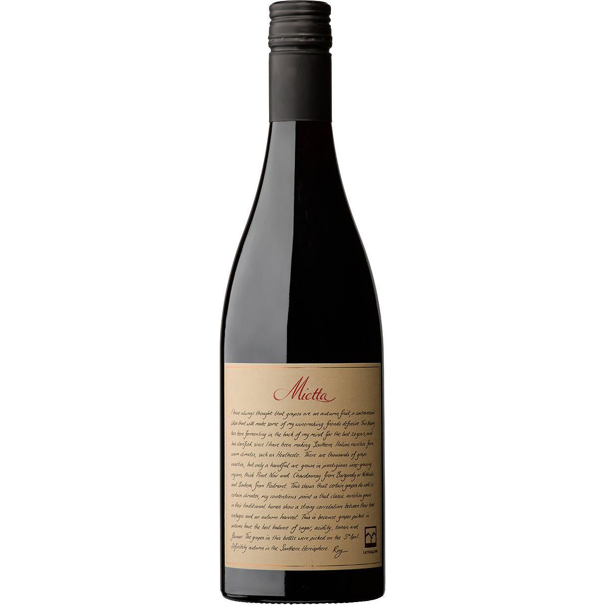 Lethbridge Mietta Pinot Noir 2020-Red Wine-World Wine